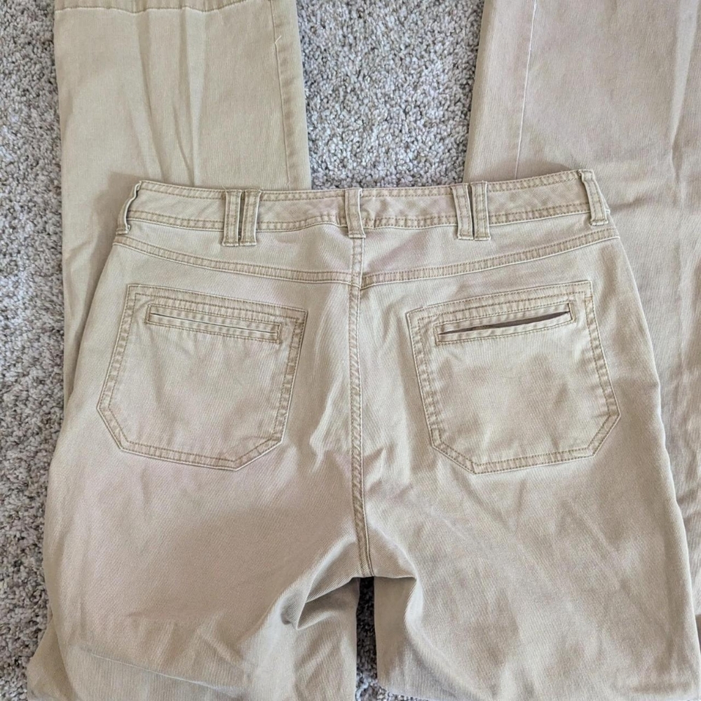 low rise flare pants